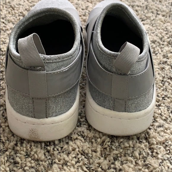 Grey Slip-On Sneakers - Picture 3 of 4